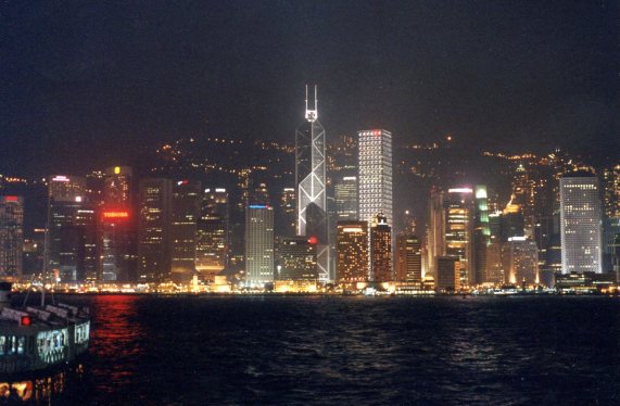 HK old and new buildings, 2000